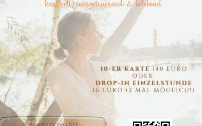 Early bird-Kurs: MORNING RISE YOGA ab Freitag, 27.9./ 8 – 9.15 Uhr