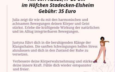 Boundless movement trifft Klangschalen am 9.11.2025